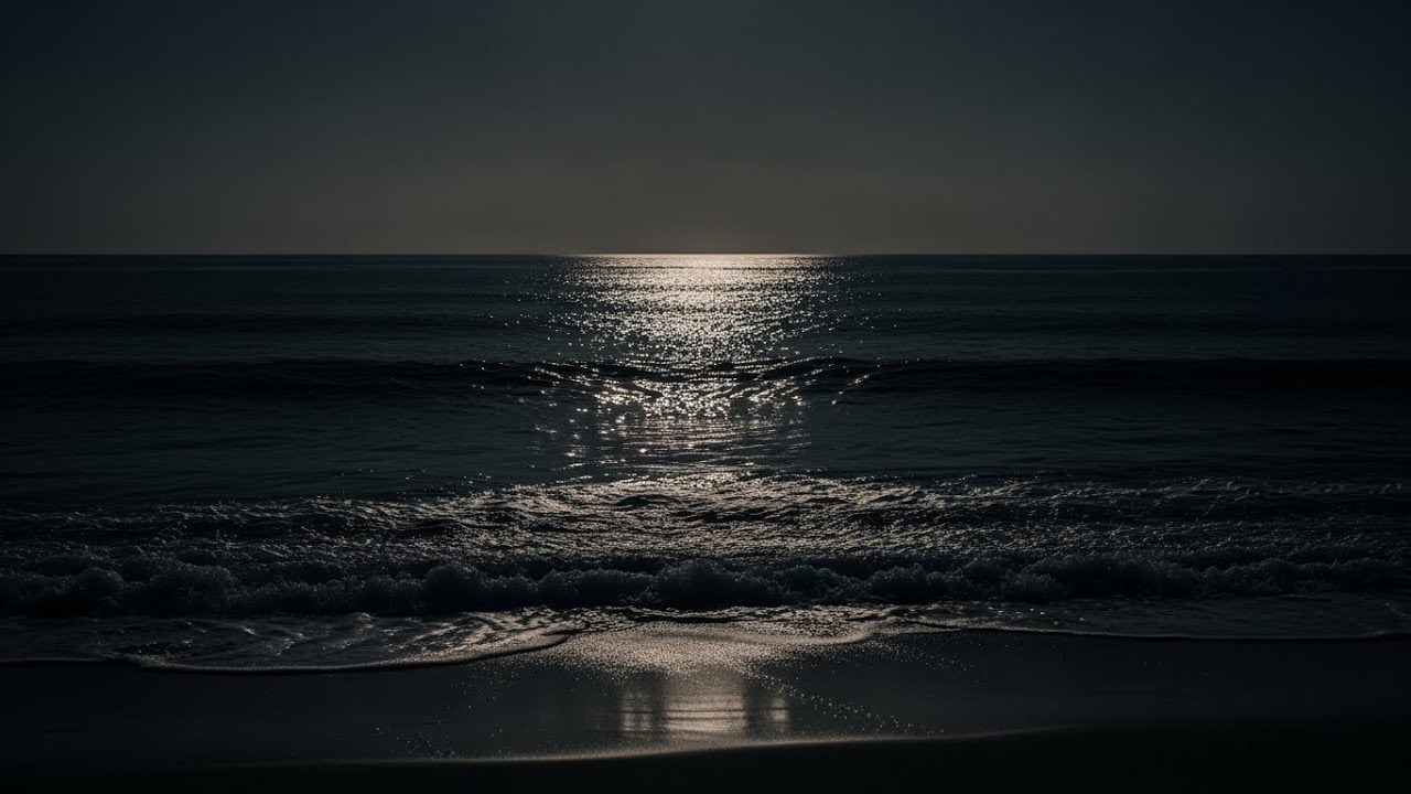 Wide Awake at 3AM? 🌊 Night Ocean Sounds to Fall Asleep Fast (LIVE)