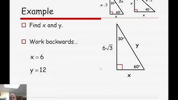 Special Right Triangles (Part 1)