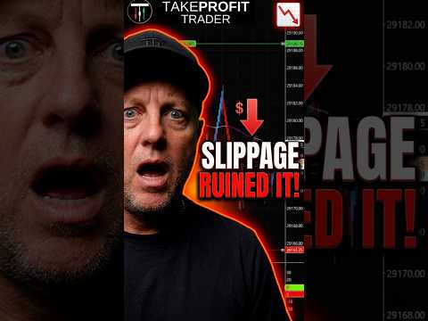 Slippage menghancurkan profit saya 📉 #daytrading #trading #futures
