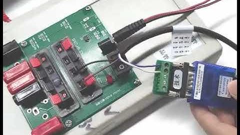 High accuracy tiltmeter for geo and structrual monitoring - Connection