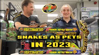 Snakes as Pets in 2023? | ZooMed Reptihabitat Snake Kits