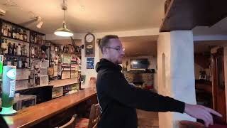 This could be one of the smallest snugs in a pub in Ireland.