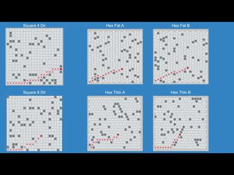 Easy Path Finding - Easiest A* Path Finding support Grid and Hex Map