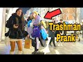 Trashman Prank Giving The Best Scares
