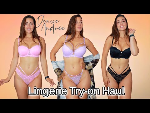 Lace Push up bra Lingerie set Try on Haul #lingerie #lingeriemodel #tryonhaul