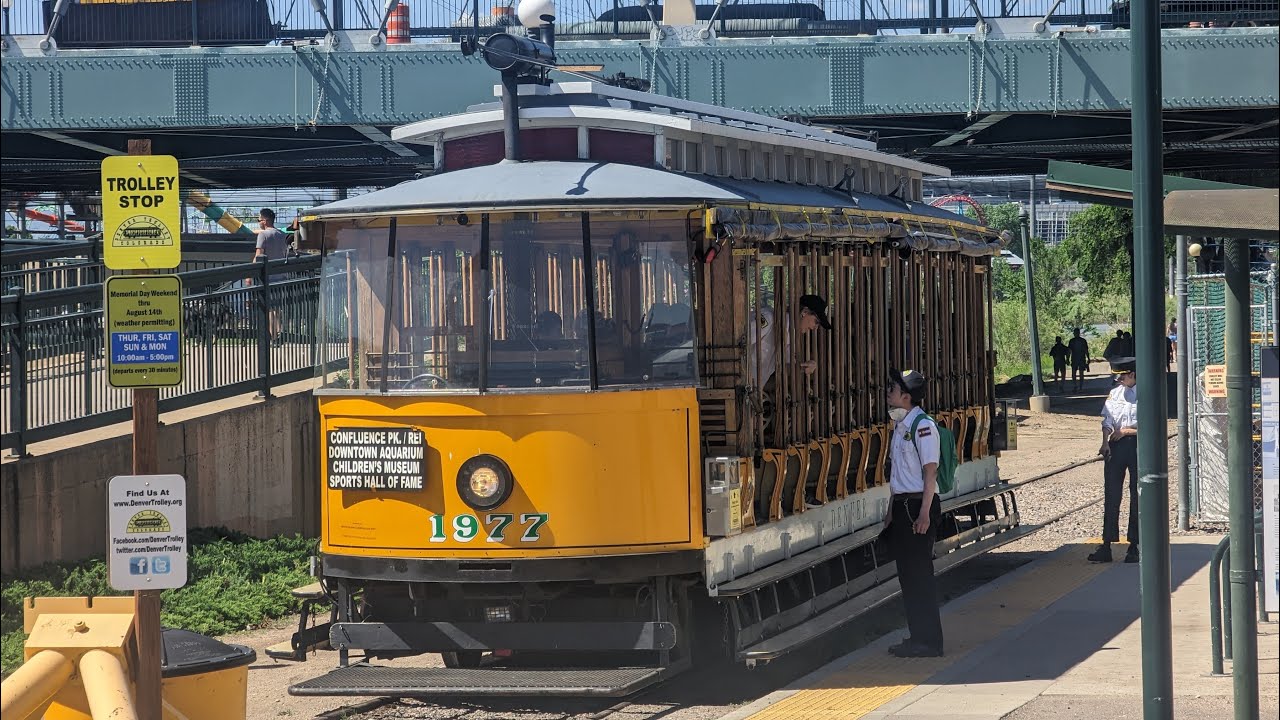 We rode the Denver Trolley (among other things)