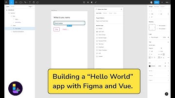 Hello World with the Figma and the Low-Code plugin.