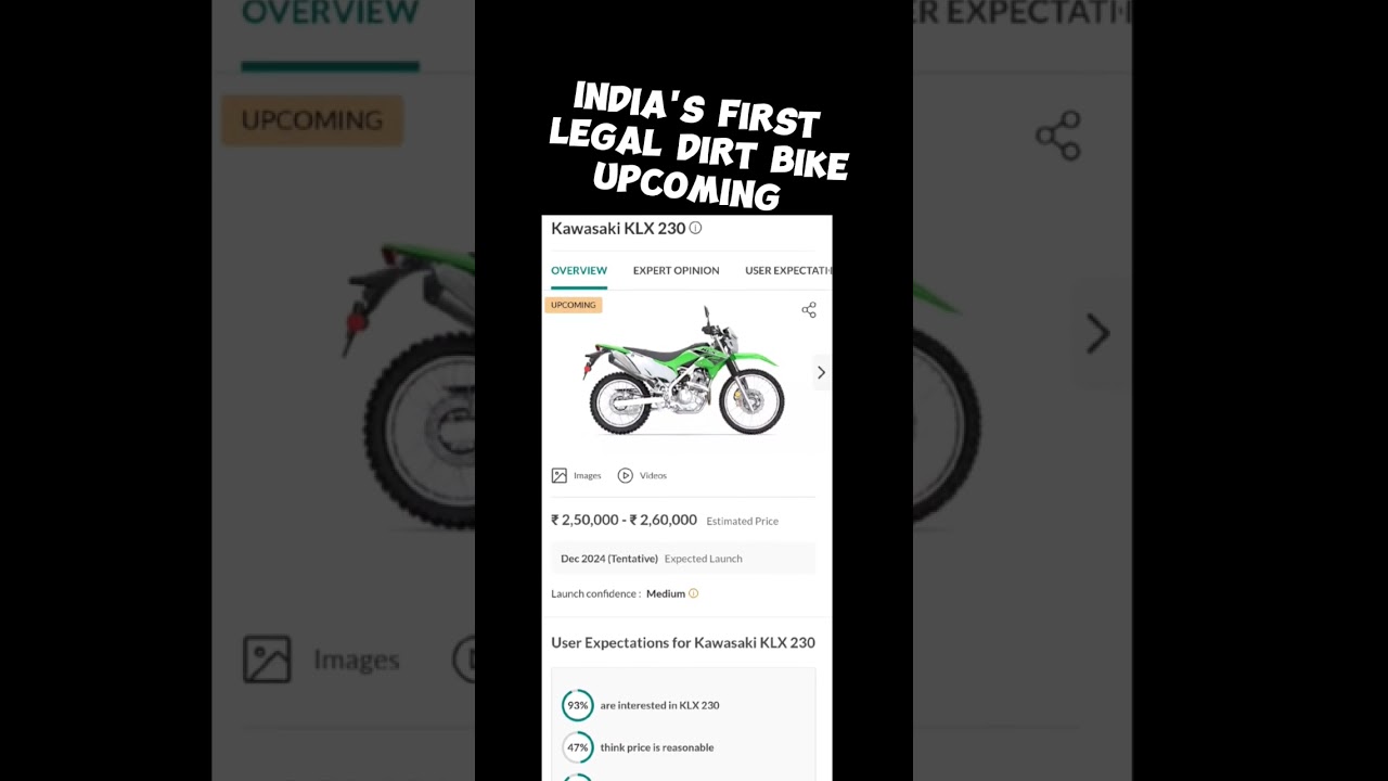 India's best legal dirt bike. 