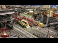 Large O Gauge Model Railroad at Corner Field Model Railroad Museum and Hobby Shop