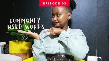 #SIGNTUESDAY EP3 : HOW TO SIGN COMMONLY USED WORDS IN KENYA SIGN LANGUAGE KSL