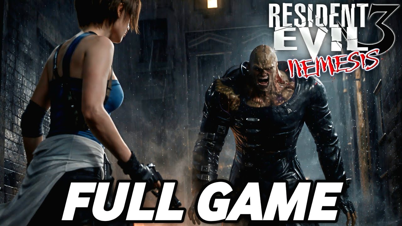 RESIDENT EVIL 3 NEMESIS 1999 FULL GAME