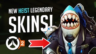 Overwatch 2 New Legendary Heist Skins For Reaper, Roadhog And Ashe
