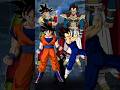 Goku And Bardock Vs Vegeta And King Vegeta
