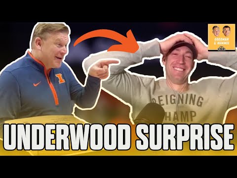 Brad Underwood CRASHES Goodman & Hummel! On Illinois basketball, Chicago pizza, and MORE!