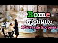 Rome Night Walking Tour / Marriage Proposal /Pantheon / trevi fountain