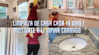 LIMPIEZA RECURRENTE DE CASA EN USA CADA 15 DIAS| CONSEJOS PARA APRENDER DEL NEGOCIO DE LA LIMPIEZA!