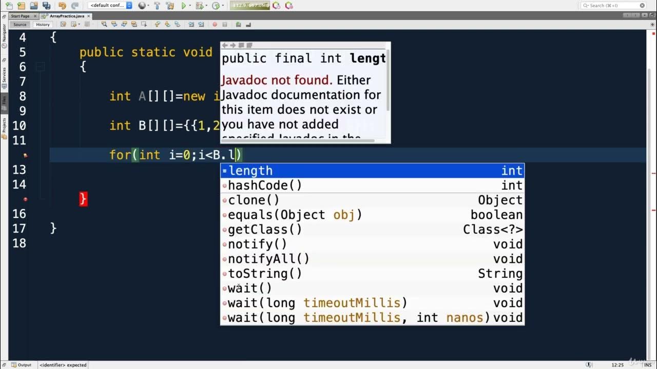 Lecture 9.7 : Practising Two-Dimensional Arrays — [Abdul Bari] Java ...