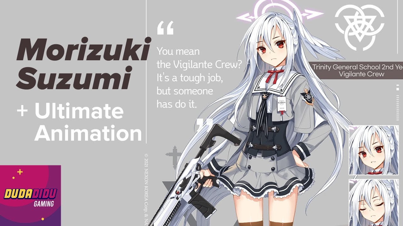 Morizuki Suzumi + All Skill + Ultimate Animation | Blue Archive | Android Games - YouTube