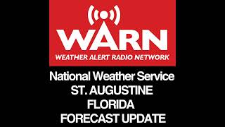 ST. AUGUSTINE FLORIDA FORECAST - UPDATE