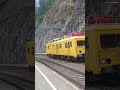DB Netzinstandhaltungsfahrzeug der Br708 im Bahnhof Triberg