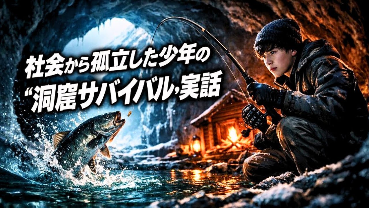 社会から孤立した少年の“洞窟サバイバル”実話
