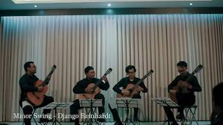 Rosette Guitar Quartet - Minor Swing By Django Reinhardt