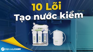 Chiếc MÁY LỌC NƯỚC 10 lõi có khả năng tạo nước kiềm đến từ nhà Kangaroo