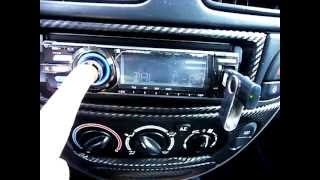 Car stereo unit Telefunken TLF CA102 main functions