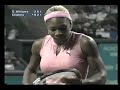 Serena Williams vs Kim Clijsters 2002 Tokyo Highlights