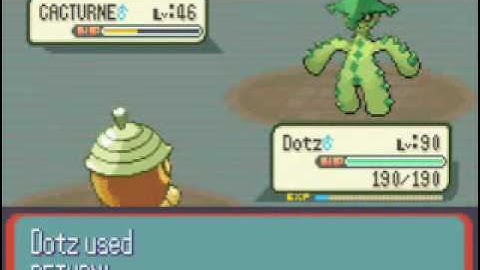 Pokemon Ruby - Seedot Only Run - Part 15 - Elite Four 1 - Stomping Sidney