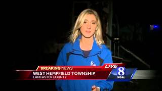 Overnight fire damages Lancaster County home