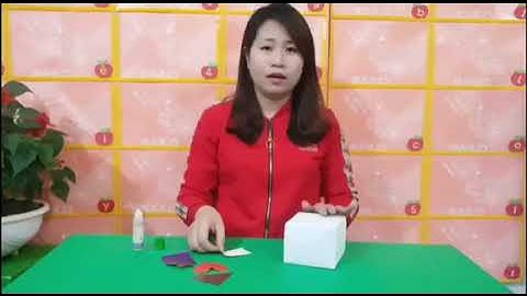 Hướng dẫn làm trò chơi Xúc xắc vui nhộn - Cô giáo Nguyễn Thị Thanh Hoa - Trường Mầm Non Mễ Sở