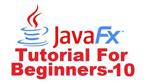 JavaFx Tutorial For Beginners 10  - Create Login Application