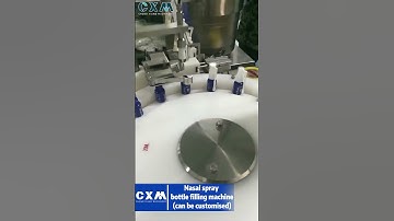 Nasal spray bottle filling machine | Nasal Spray & Eye Drop Filling Machines | Prism Nasal Spray