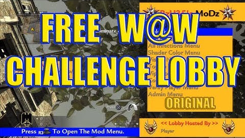 Free W@W Challenge Lobbies!