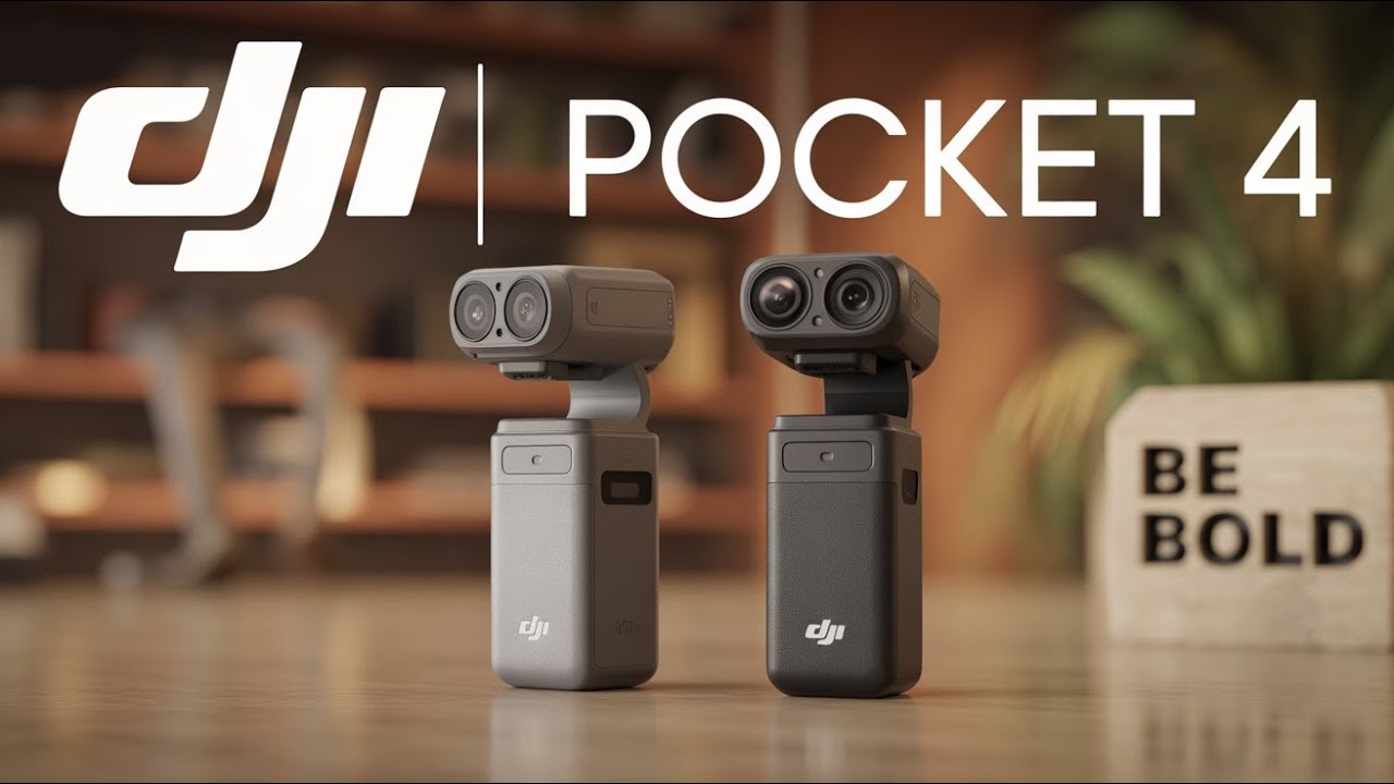 DJI Osmo Pocket 4 – 4K Magic in Your Pocket! - YouTube