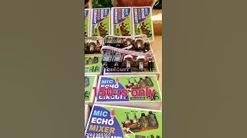 Mic Echo circuit for amplifier making. pls contact