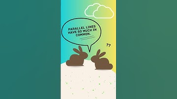 Parallel lines have so much in common.  #dadjokes #funny #hilarious  #jokes #shorts