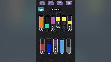 Water Sort Puzzle level 50#50level #puzzle #watercoloursort#subscribe