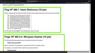 Password Hashes