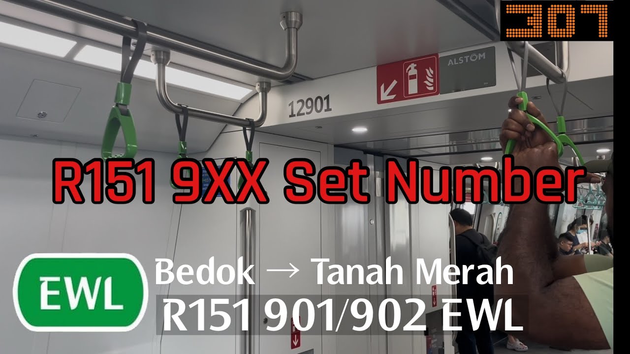 [SMRT] R151 901/902 EWL [Bedok - Tanah Merah] - R151 9XX Set Number ...
