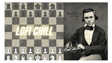 1 hour of lofi relaxing beats over chess games from Paul Morphy
