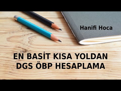 EN BASİT YOLDAN 2023 DGS ÖBP HESAPLAMA - ÖBP NASIL HESAPLANIR - ÖBP ETKİSİ - ÖBP NE ZAMAN KESİLİR