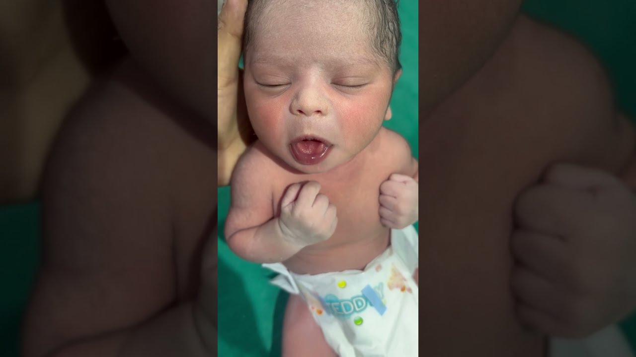 Little hungry bird in the world #adoreble #newbornbaby #cutebaby #baby #viralvideo