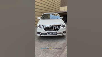 Sleek, stylish, and sophisticated, this Innova modified with Alphard Grill is a class apart! 🤍✨