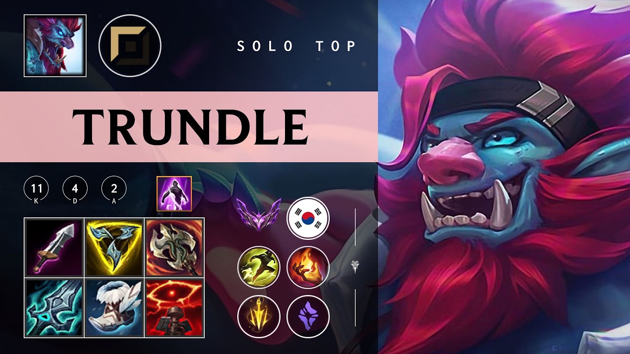 Trundle Top vs Gangplank - KR Master Patch 26.04