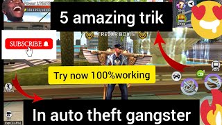 5 expansive trik 100%work plz try in Auto theft gangster 😍😍😨😨😍😘 screenshot 4