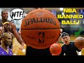 Testing The BANNED NBA Basketball That All The Players HATED! (NBA Spalding Cross Traxxion Test)