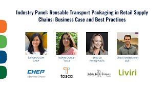 Panel on Reusable Transport Packaging in Retail Supply Chains:  Business Case and Best Practices