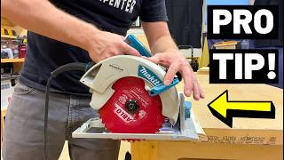 This PRO Technique = Cleaner Circular Saw Cuts! (But You Have to Use It SAFELY!) by The Honest Carpenter 50,849 views 4 months ago 5 minutes, 21 seconds
